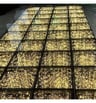 Sol LED Effet 3D InfinityLED STARS Or 1m2 - Image 1