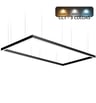 Lampe LED POLARIS rectangulaire 220W 180x150cm 3CCT - Image 1