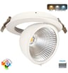 Spot LED encastrable orientable 30W | Philips Certa Drive | Puce Bridgelux | 24º | 3CCT - CRI+92 - Image 7