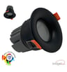 Downlight LED Circulaire 15W Noir IP65 CRI92 UGR13 - Image 1