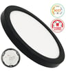Plafonnier LED Bonn Noir 12-18W CCT IP4 - Image 1