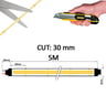 Bande LED COB 24V 16W 768LED/m 5m 2240lm/m IP20 coupe 3cm - Image 2