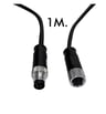 Connecteur étanche M8 mâle/femelle IP68 12-24V - Image 4