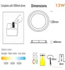 Downlight LED Circulaire 12W OSRAM CCT UGR17 - Image 3