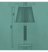 Lampe de Table KALIX Chevet Abat-jour E27 Écologique - Image 2