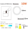 Downlight LED Slim 10W Inox OSRAM CCT - Image 8