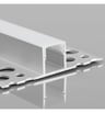 Profilé LED encastré plâtre aluminium 2m - Image 1