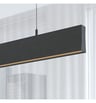 Suspension LED Linéaire LOLA Noir 0.5m-2m - Image 1
