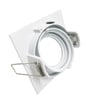 Anneau d'encastrement réglable Carré pour LED GU10 MR16 -84mm - Aluminium - Image 9