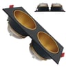 Cadre Basculant Double GU10 MR16 Noir - Image 8